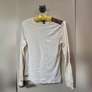 Ralph Lauren Off-White Long Sleeve Top